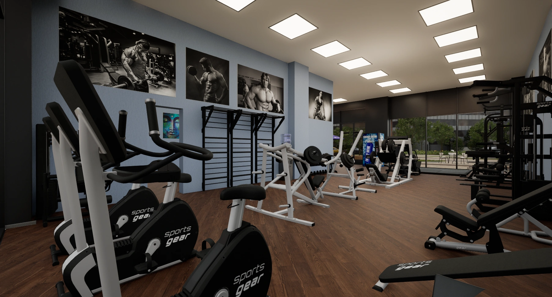 ЖК VOXHALL — Sports hall 2